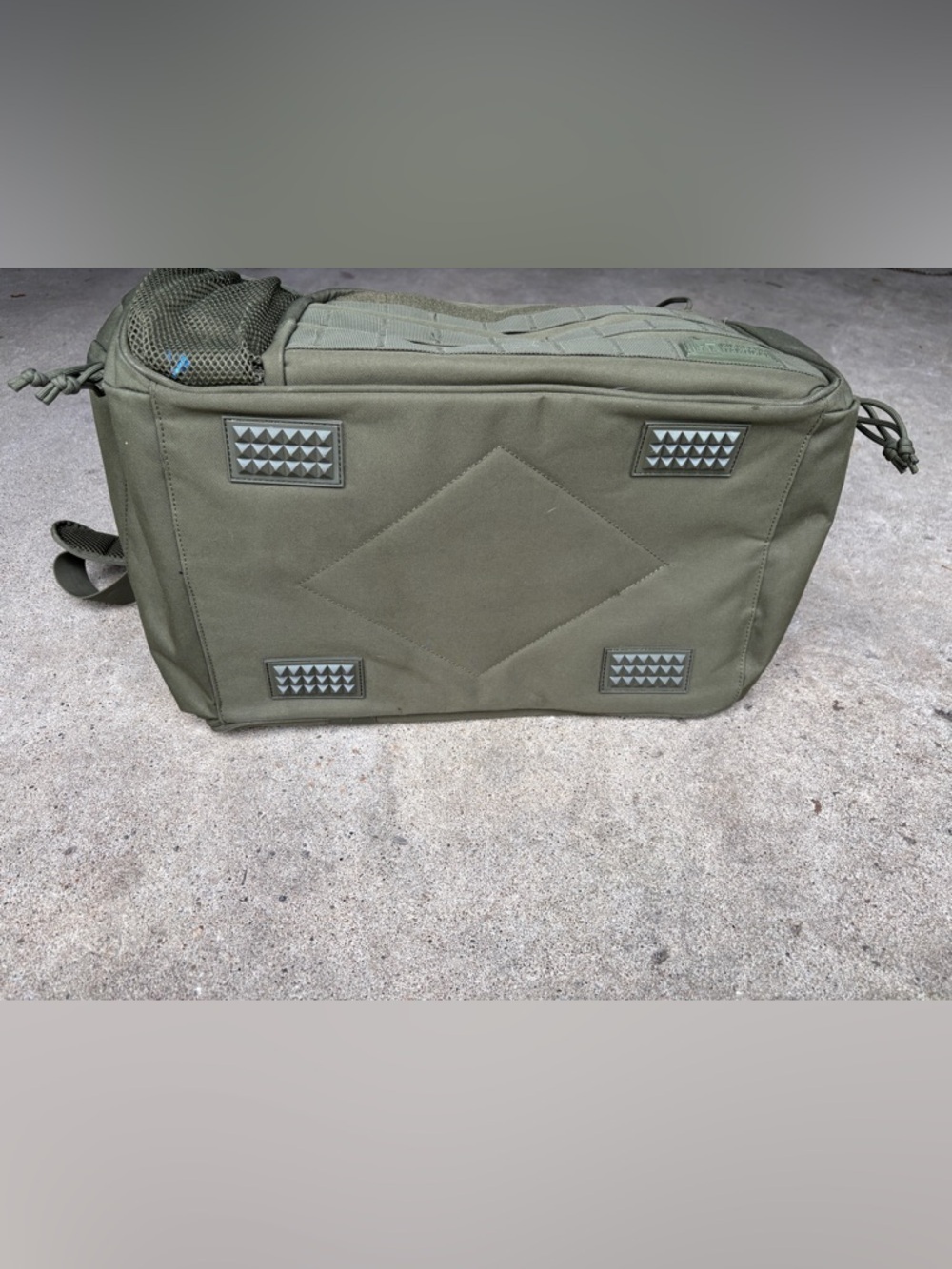 Highland Tactical Squad 1.0 green military duffel bag heavy duty travel - Picture 5 of 16